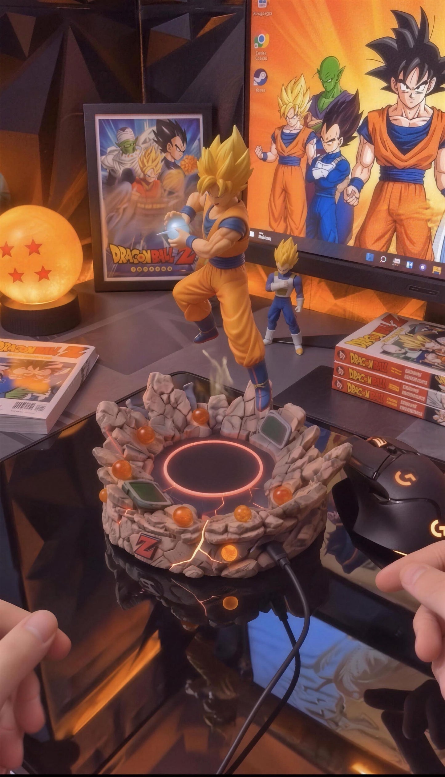 DRAGON Z LEVITATE — Collector's Display Light