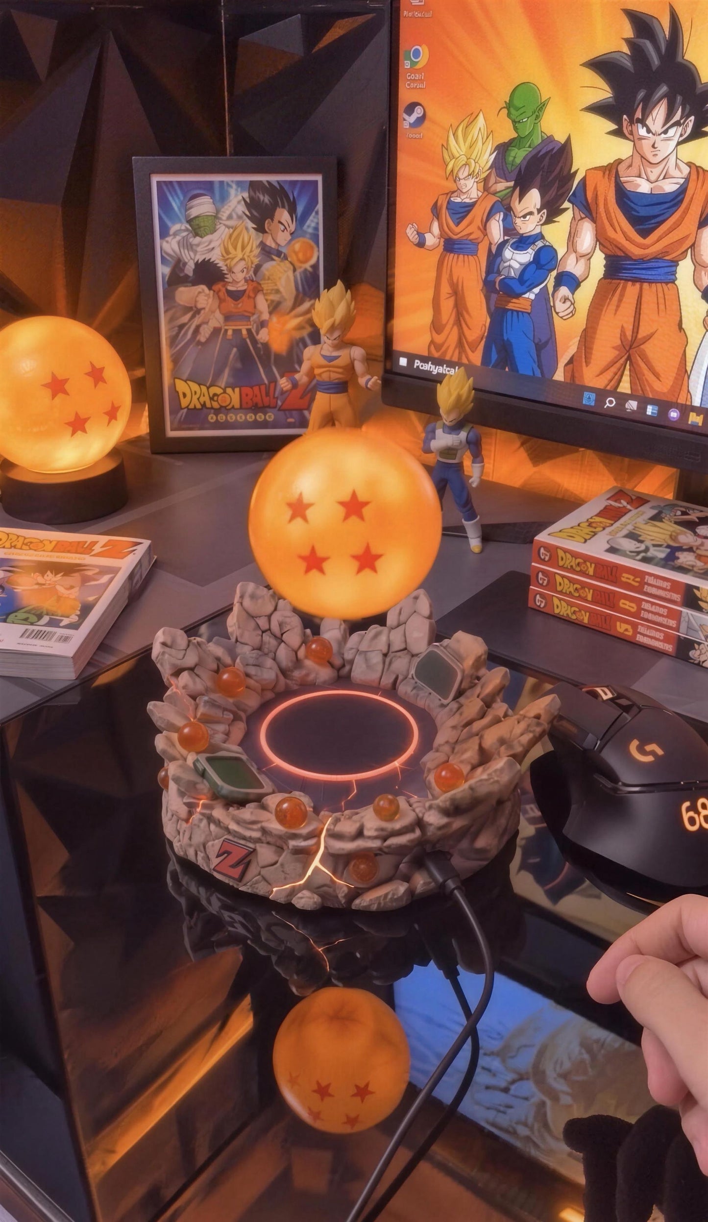 DRAGON Z LEVITATE — Collector's Display Light